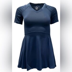 Copper Life by Tommie Copper A-line Shoulder Support Shirt Navy Large